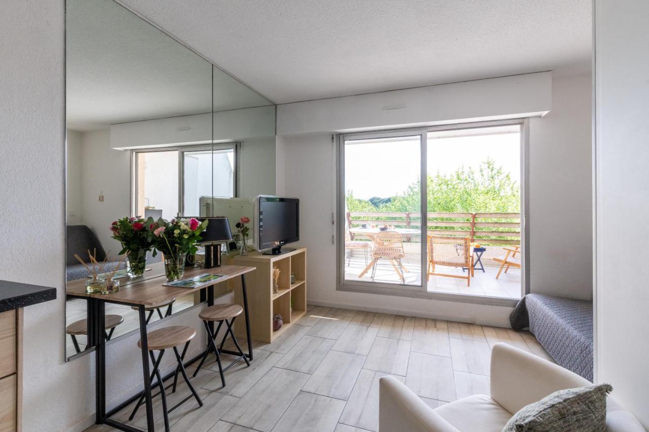 Appartement Studio mignon avec terrasse quartier du golf à La Grande Motte Extérieur photo